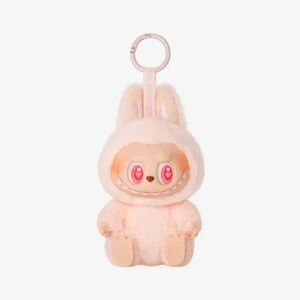 [NEW] POP MART Labubu Have a Seat Vinyl Plush Keychain Blind Box Dada Pink